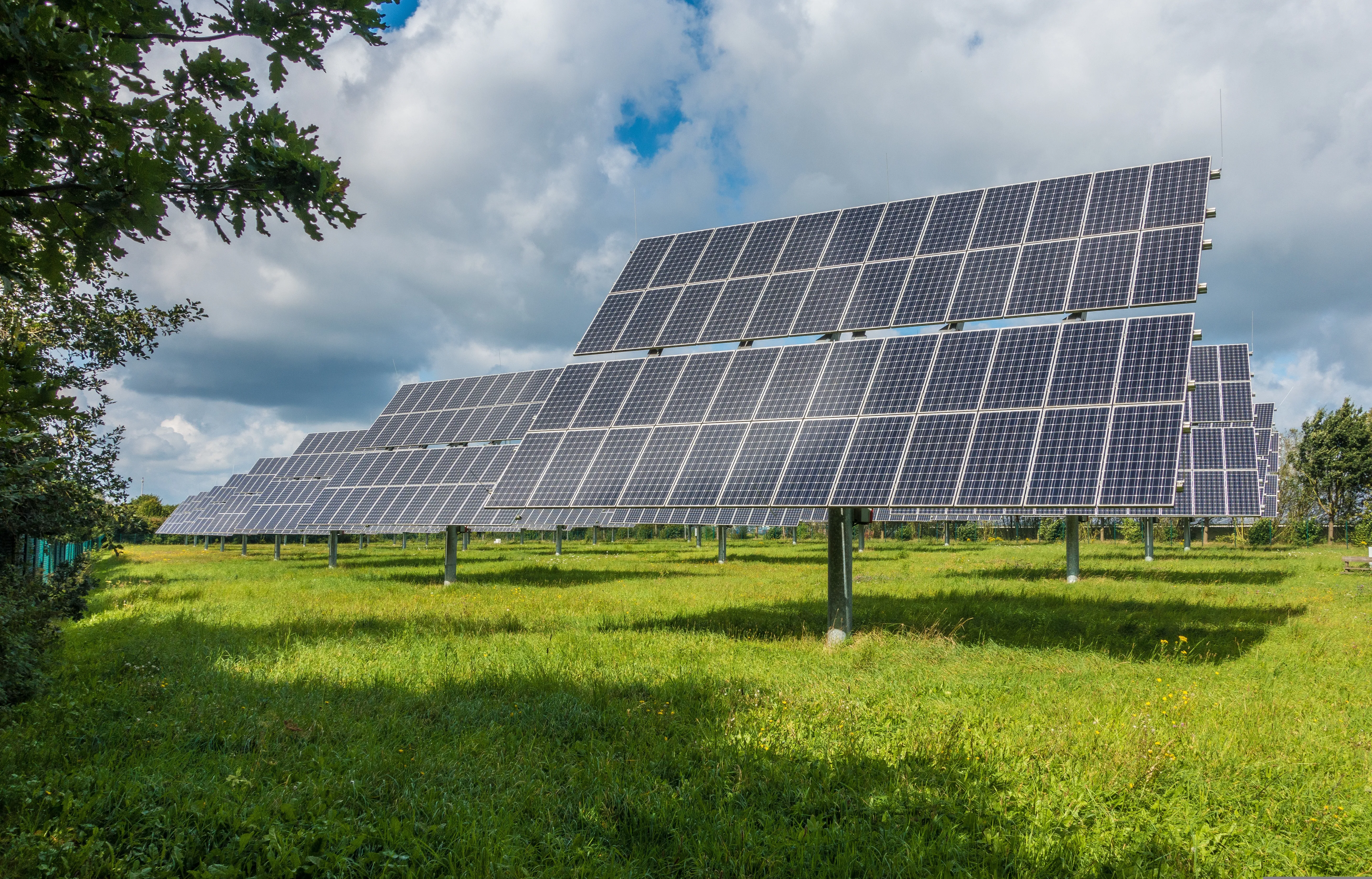 Photovoltaik-Anlage auf einem Dach